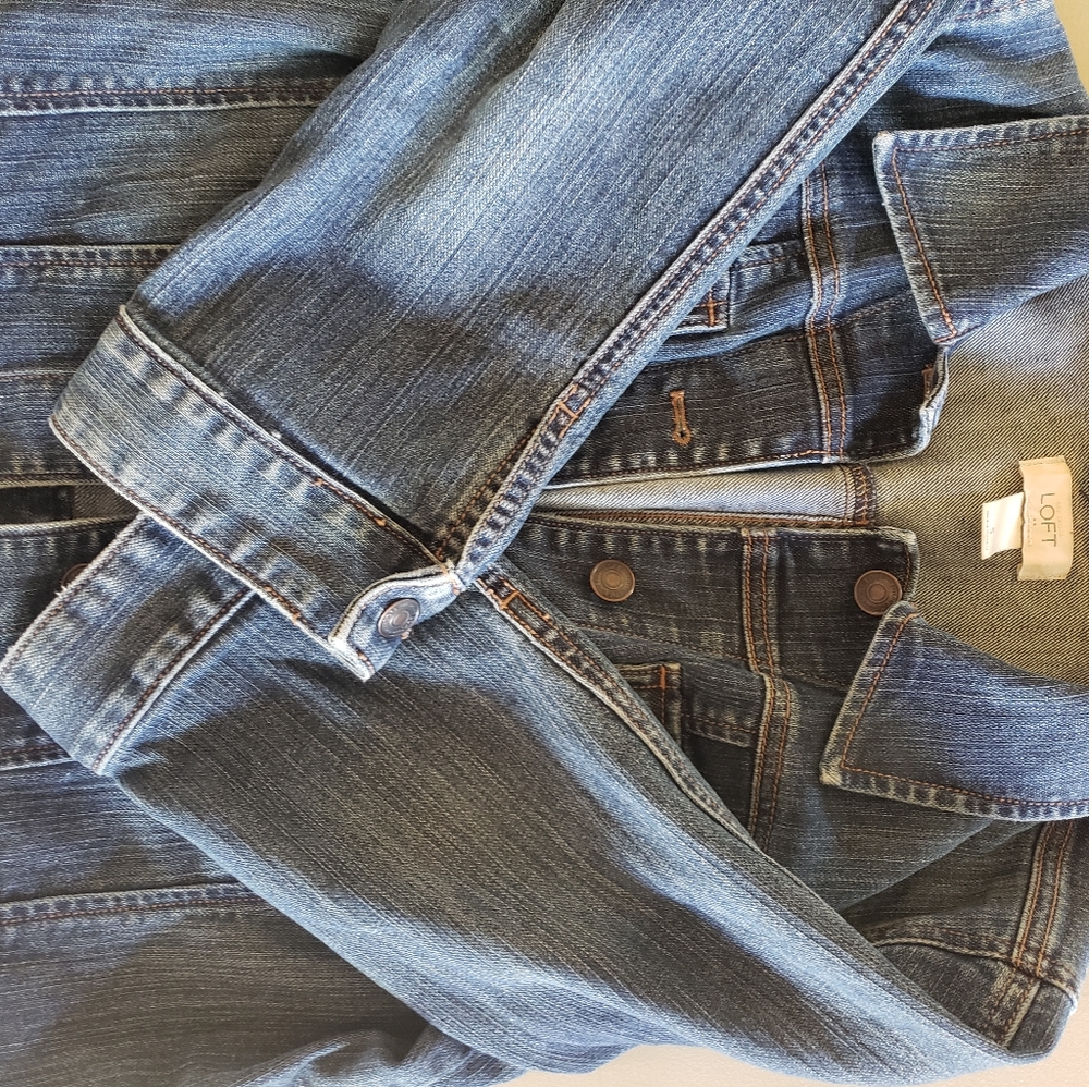 3/4 sleeve Jean Jacket